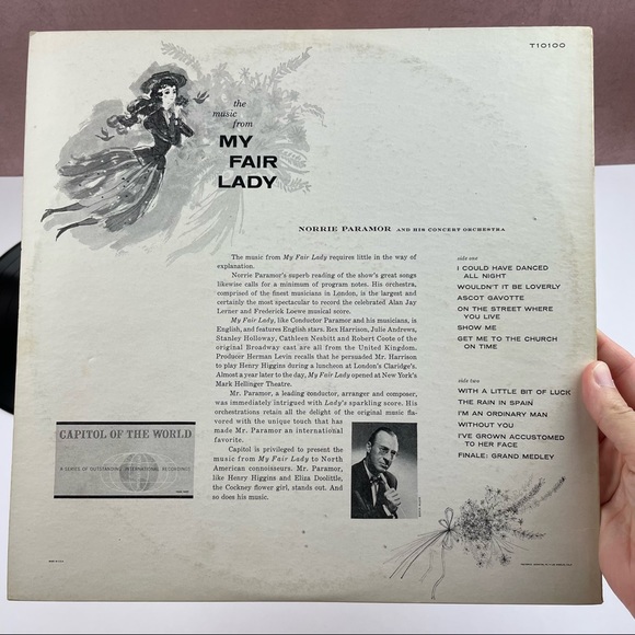 Vintage My Fair Lady London Capitol Records Vinyl Music Record - Picture 6 of 6